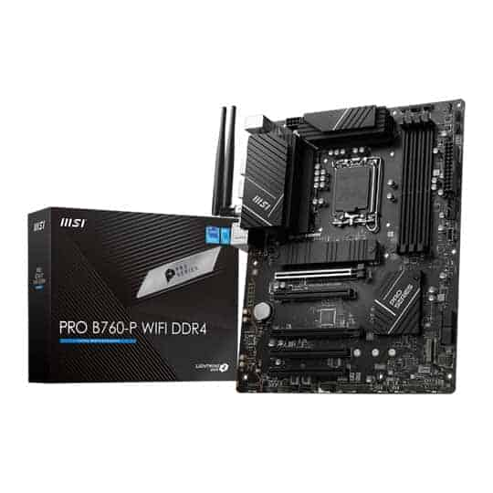 MSI Intel PRO B760-P WIFI DDR4 ATX Motherboard